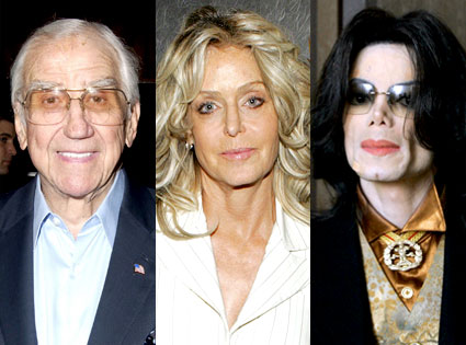 Ed McMahon, Farrah Fawcett, Michael Jackson Ed McMahon, Farrah Fawcett, Michael Jackson